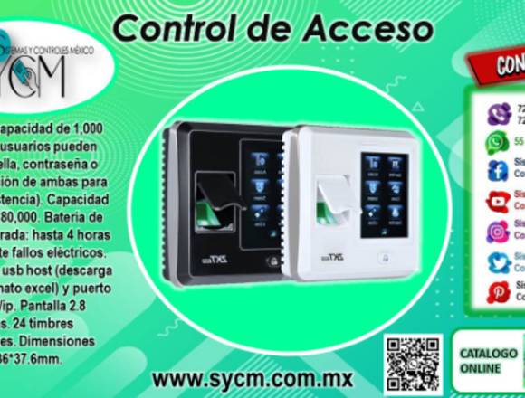 CONTROL DE ACCESO – SYCM