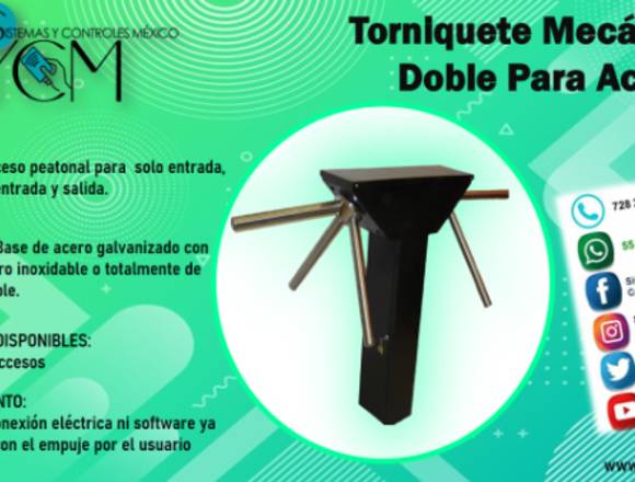 TORNIQUETE DOBLE MECÁNICO – SYCM