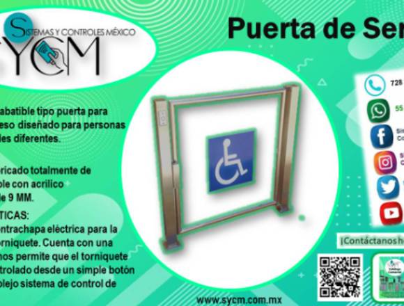 PUERTA DE SERVICIO – SYCM