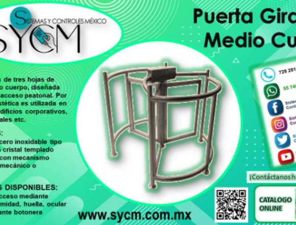 GIRATORIA DE CRISTAL MEDIO CUERPO – SYCM