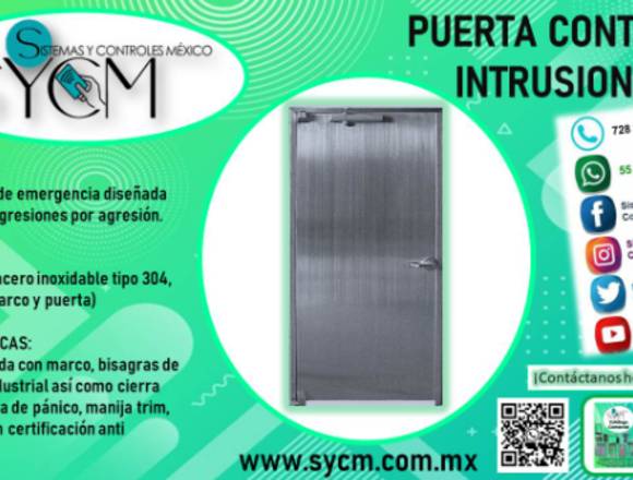 PUERTA CONTRA INTRUSIÓN – SYCM