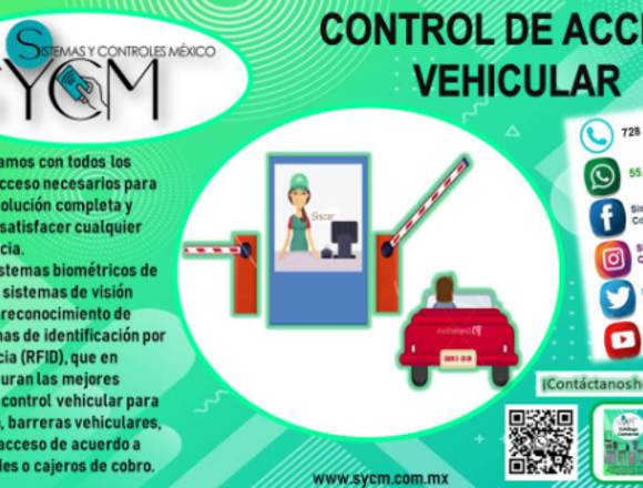 CONTROL DE ACCESO VEHICULAR – SYCM