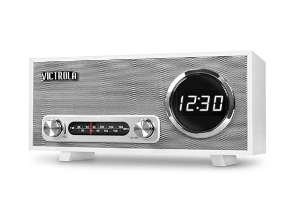 Victrola Reloj radio Bluetooth 