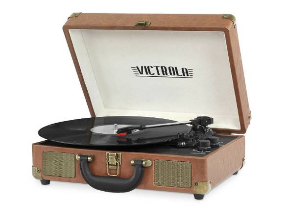 Maletín tocadiscos de vinilo marca victrola 