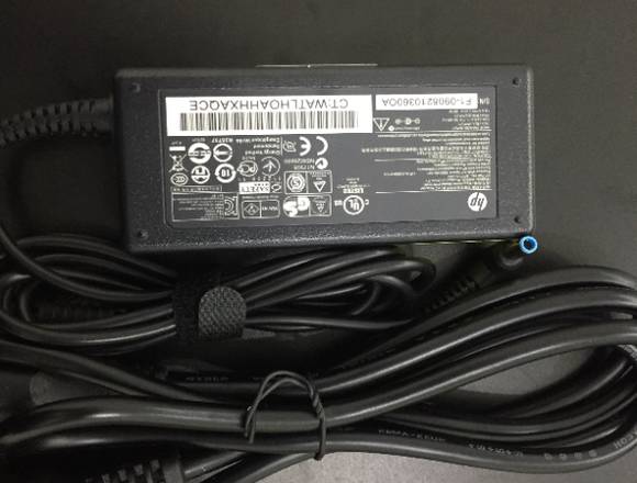 cargador de laptop HP PIN AZUL 19.5V 