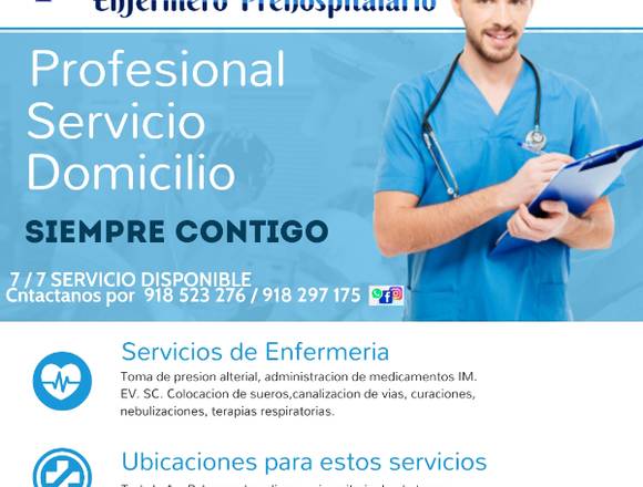 Servicio de Enfermería a Domicilio