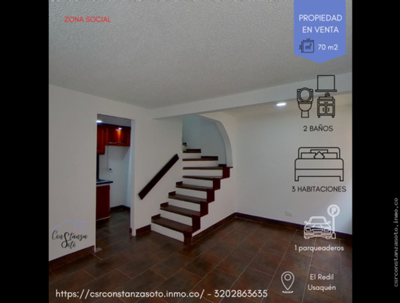 CASA EN VENTA EN EL BARRIO EL REDIL EN USAQUÉN