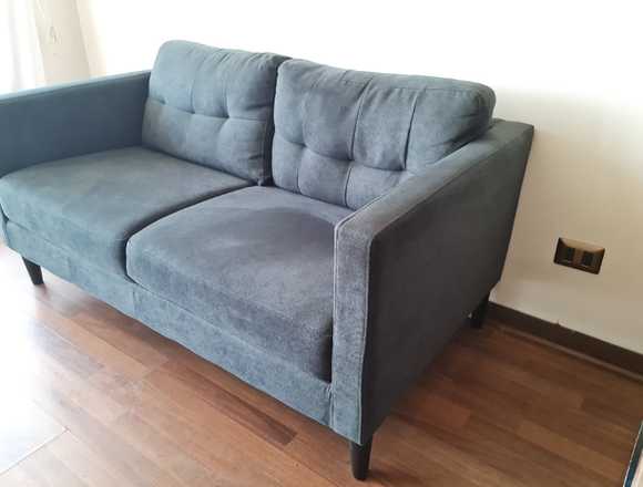 Sofa 2 cuerpos california gris