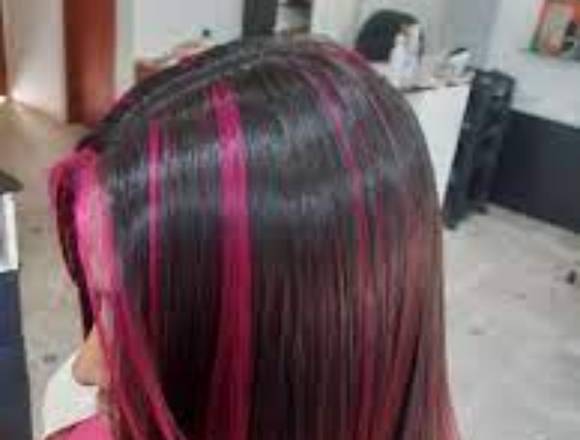 Mechas fantasias & mechas californianas