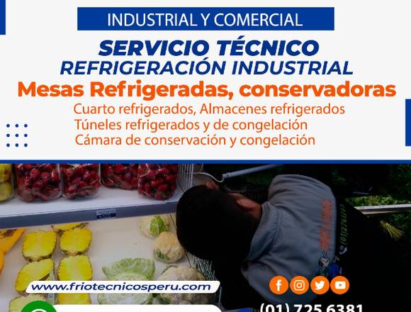 (( COMAS )) Especialistas en MESAS REFRIGERADAS 