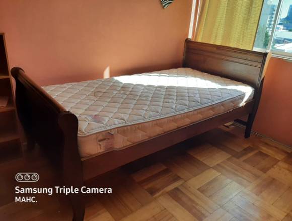 Cama con colchón centro de concepción