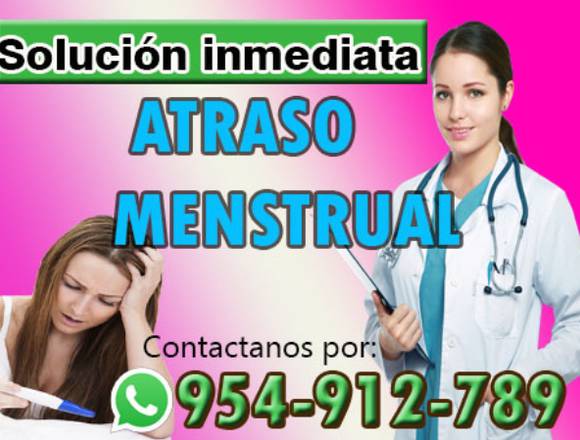 atraso menstrual efectivo