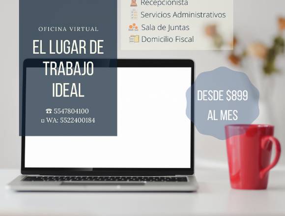 Se Renta oficina amueblada, con servicios