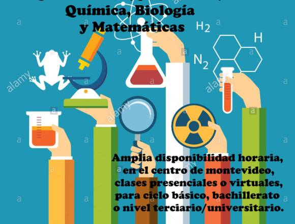 Clases De Física,química,biología Y Matemáticas