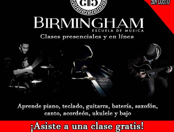 CLASES DE MÚSICA- ESCUELA DE MÚSICA  BIRMINGHAM