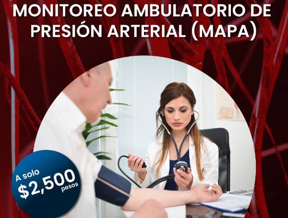 Monitoreo ambuklatorio de presión arterial