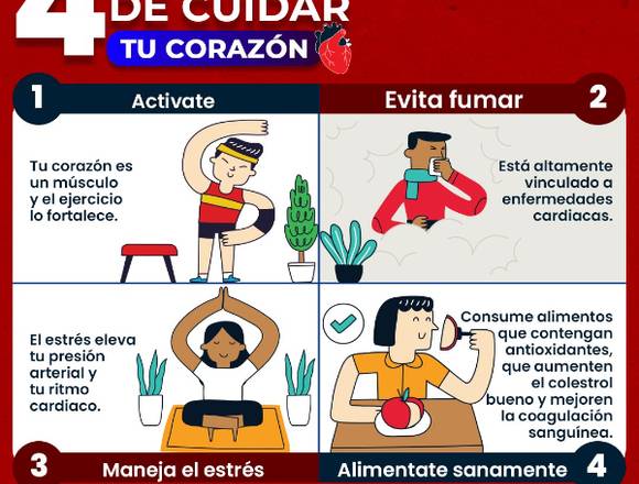 4 formas de cuidar tu corazón