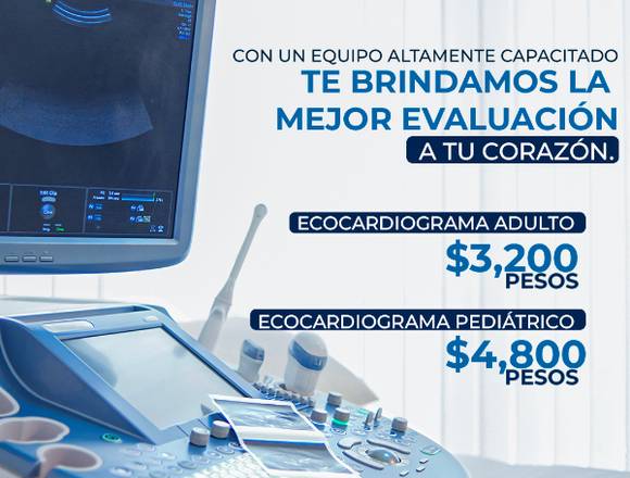 Ecocardiogramas al mejor precio