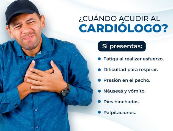 ¿Ya visitaste al cardiólogo?