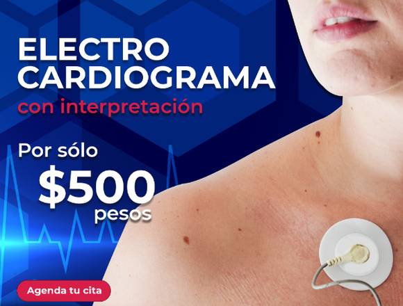 Electrocardiograma con interpretación