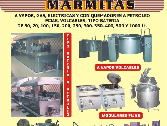 MARMITAS, COCCION  MERMELADAS, MANJAR BLANCO, 