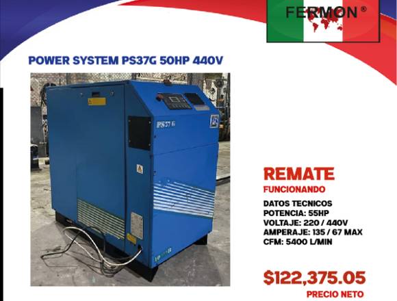 POWER SYSTEM PS37G 50HP 440V