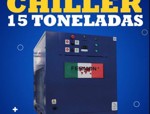 CHILLER FERMON ENFRIADOR DE AGUA DE 15 TONS.