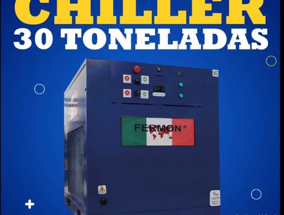 CHILLER FERMON ENFRIADOR DE AGUA DE 30 TONS.