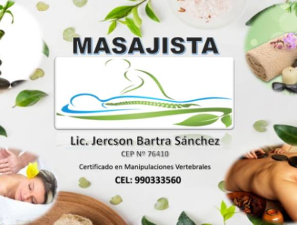 Masajes profesionales 