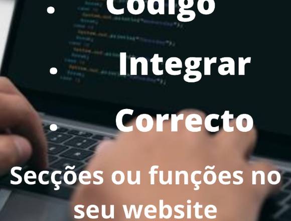 Criarei ou corrigirei todo o vosso sítio web