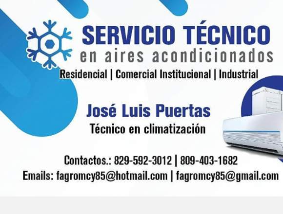 Servicio Técnico en aires acondicionado