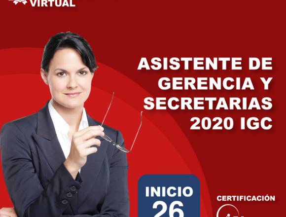 CURSO VIRTUAL  ASISTENTA DE GERENCIA Y SECRETARIAS