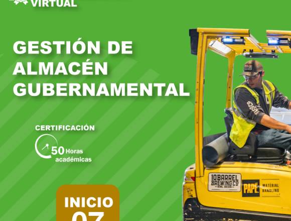 Curso Online Gestión de Almacén Gubernamental