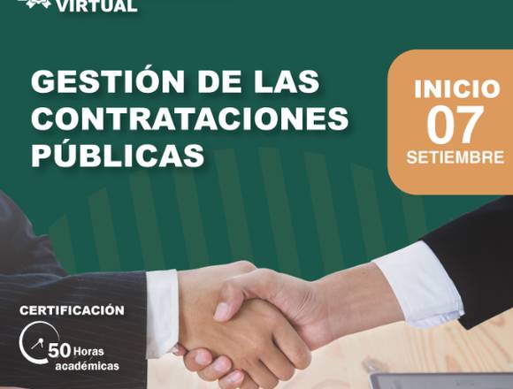 Curso Virtual Gestión de Contrataciones Públicas