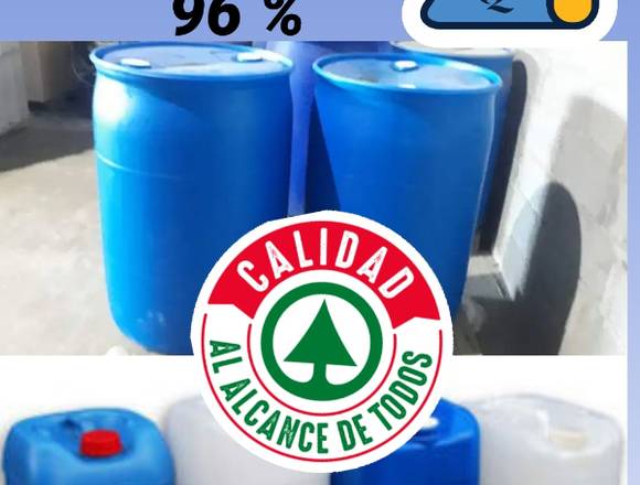 Venta Alcohol Potable 96 %