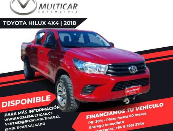 TOYOTA HILUX 4X4 DIÉSEL