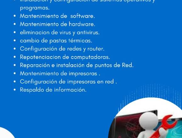 servicio técnico de reparación de computadores 