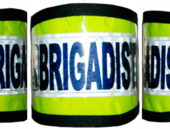 BRAZALETE BRIGADISTA BRAZALETE BRIGADA BRIGADISTAS