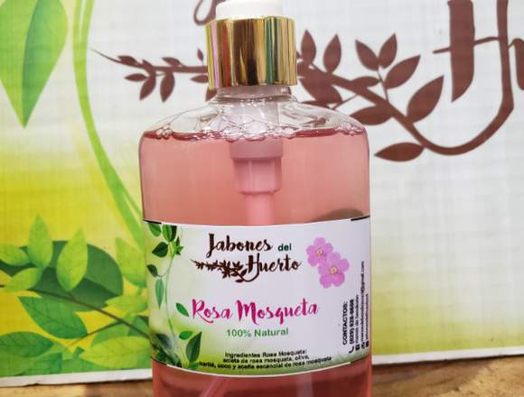 Jabon Liquido de Rosa Mosqueta