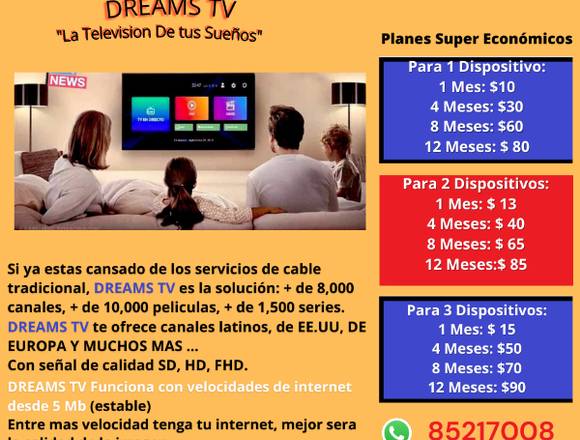 SERVICIO DE CABLE POR INTERNET