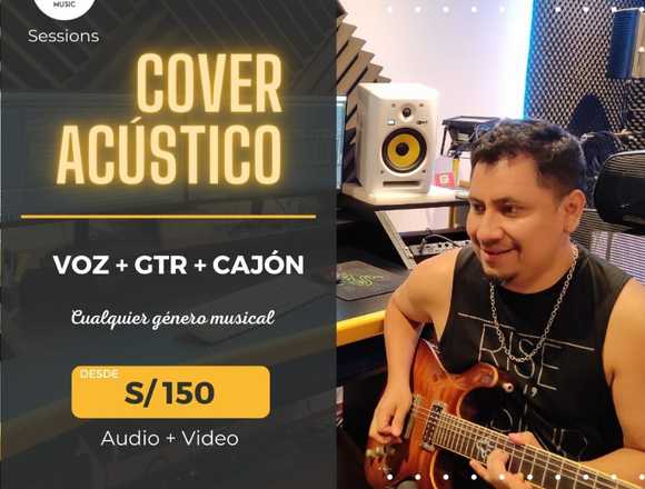 Grabación de covers acústicos 