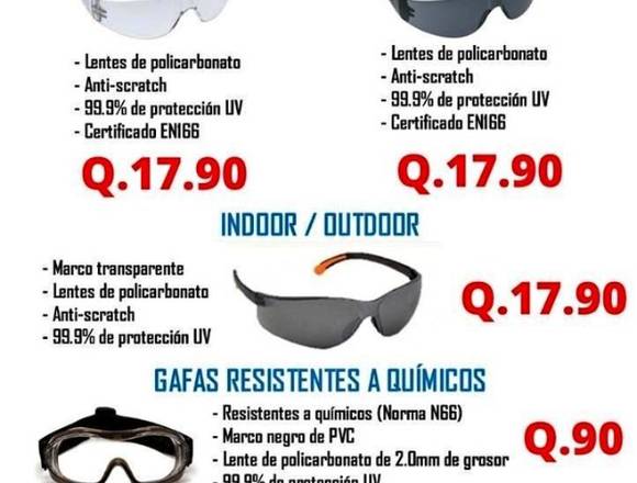 LENTES DE PROTECCION