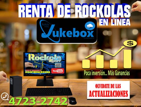 Renta de rockolas en línea