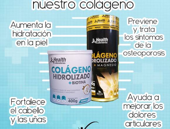 Colageno hidrolizado BIOTINA , o MAGNESIO PREMIUM 