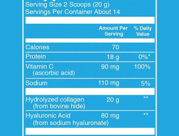 Colageno Hidrolizado - Vital Proteins 284 kg 