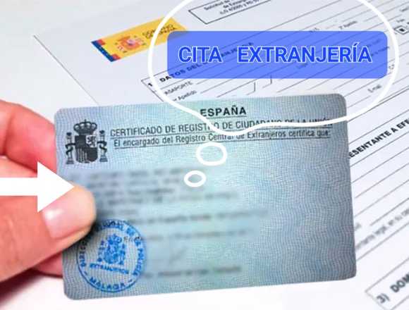 Cita previa extranjería.