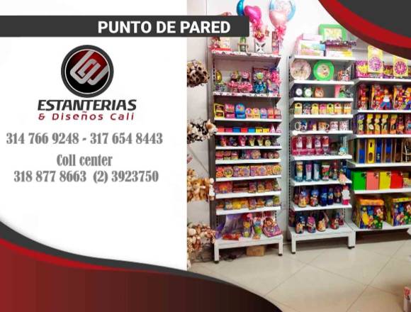 ESTANTERIAS Y GONDOLAS METALMAD