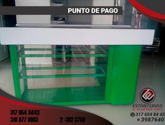 MONTAJES PARA SUPERMERCADOS Y PUNTOS DE PAGO. 