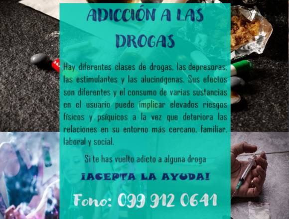 Terapias Contra la adicción a las Drogas