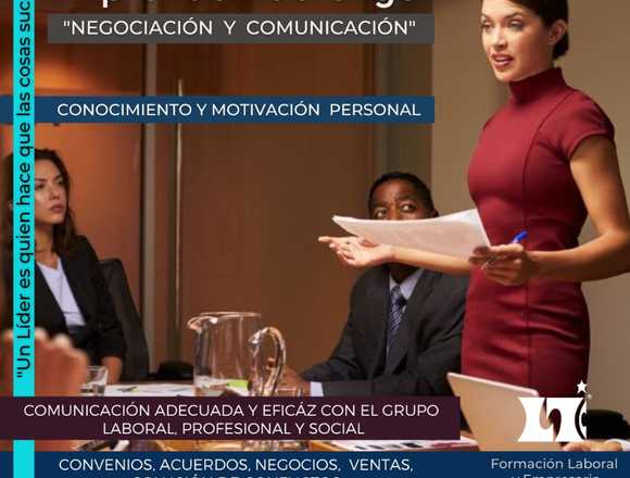 LIDERAZGO NEGOCIACION Y ORATORIA